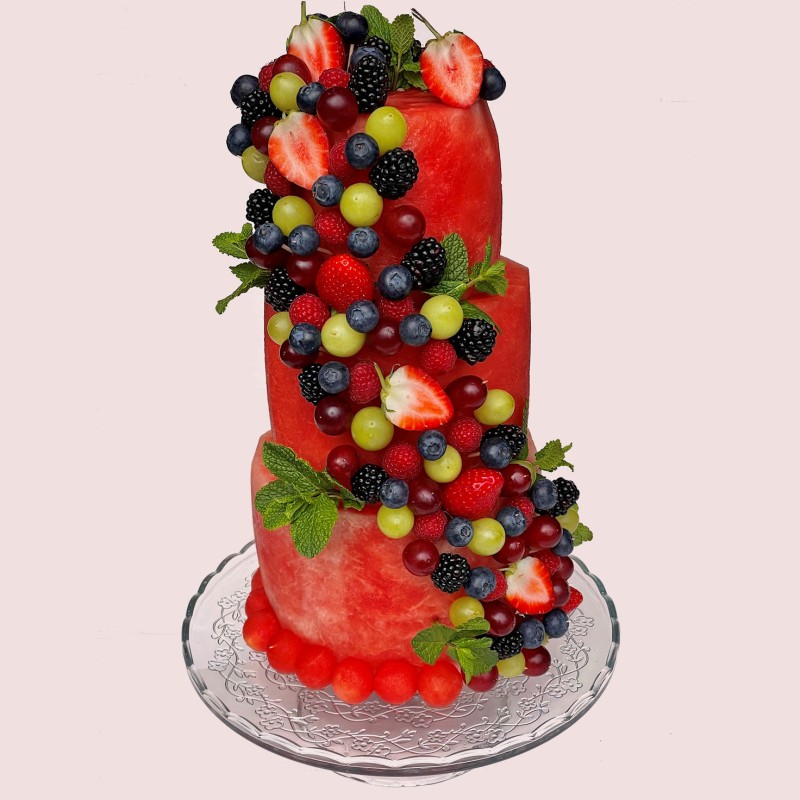 Watermelon Fruit Cake