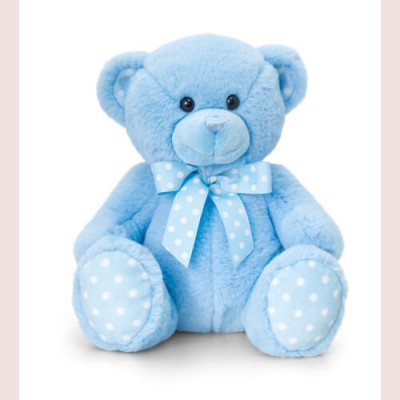 Blue Spotty Bear