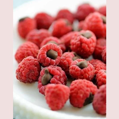 Chocolate Filled Raspberries