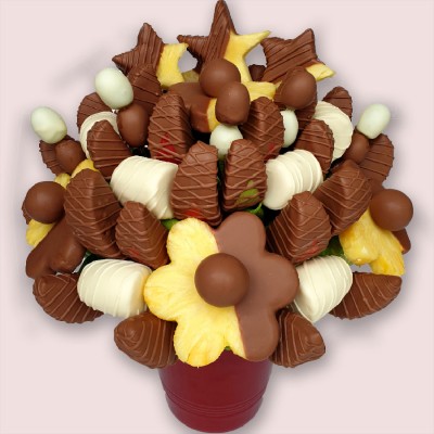 Chocolate Star Fruit Bouquet 