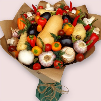 Fresh-Garden Vegetable Bouquet 