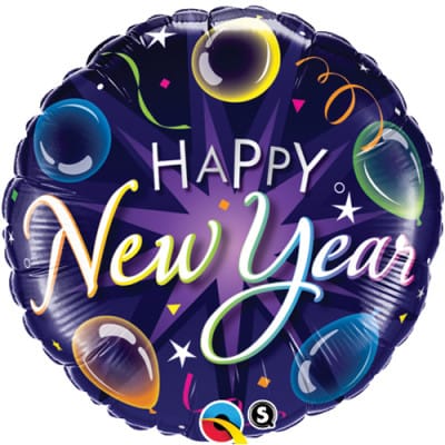 Happy New Year Balloon