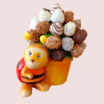 Ladybird Berry Bouquet