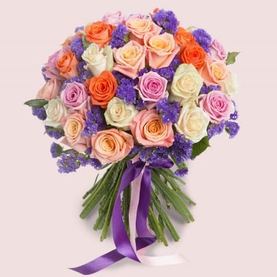 Love Blossoms Roses Bouquet
