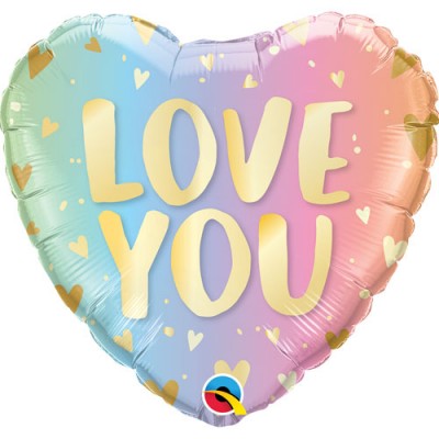 Love You Helium Balloon