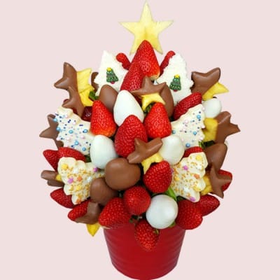 Magical Christmas Fruit Bouquet