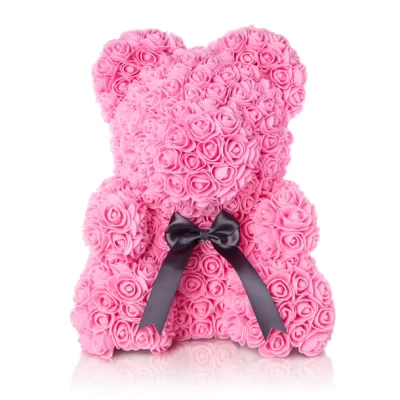 Pink Rose Bear
