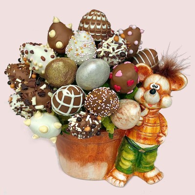 Sweet Berry Lover Chocolate Bouquet