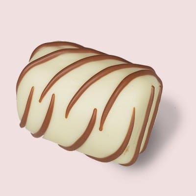 6 White Chocolate Bananas 
